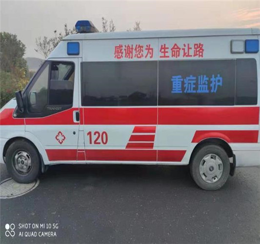 屯溪救护车出租服务案例3